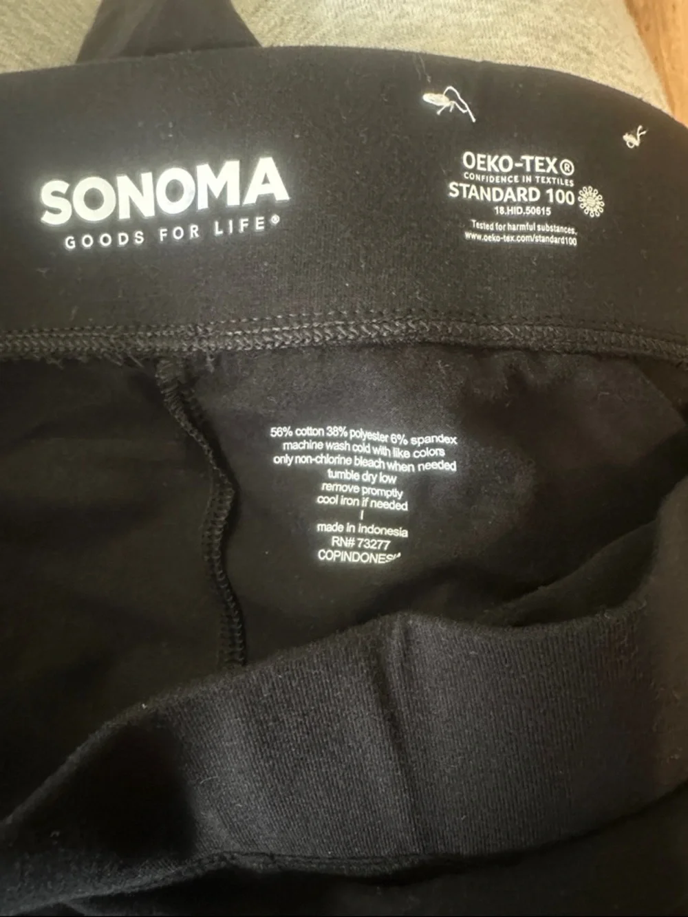 Sonoma cropped legging size L - Picture 3 of 3